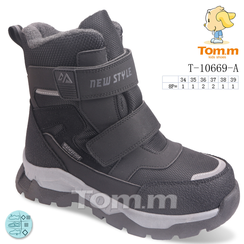 Ботинки Ok Shoes T-10669-A Ботинки Ok Shoes T-10669-A