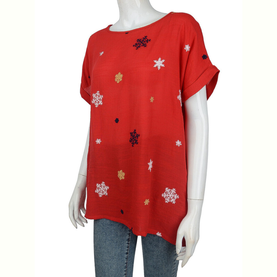 Блузка Obuvok 703 (08500) red