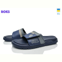 Шлепки Roks 704 т.синій