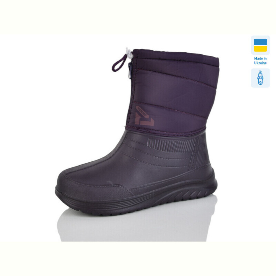 Сапоги из пены Inblue D391-1DF фіолетовий Сапоги из пены Inblue D391-1DF фіолетовий