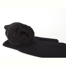Варежки RuBi 8218 (хутро) black