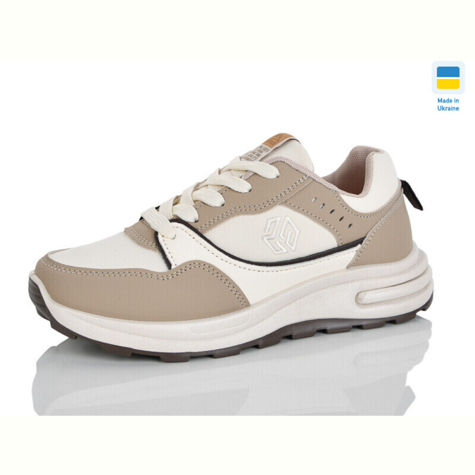 Кроссовки Lot Shoes N694 молоч-кап-т.кава