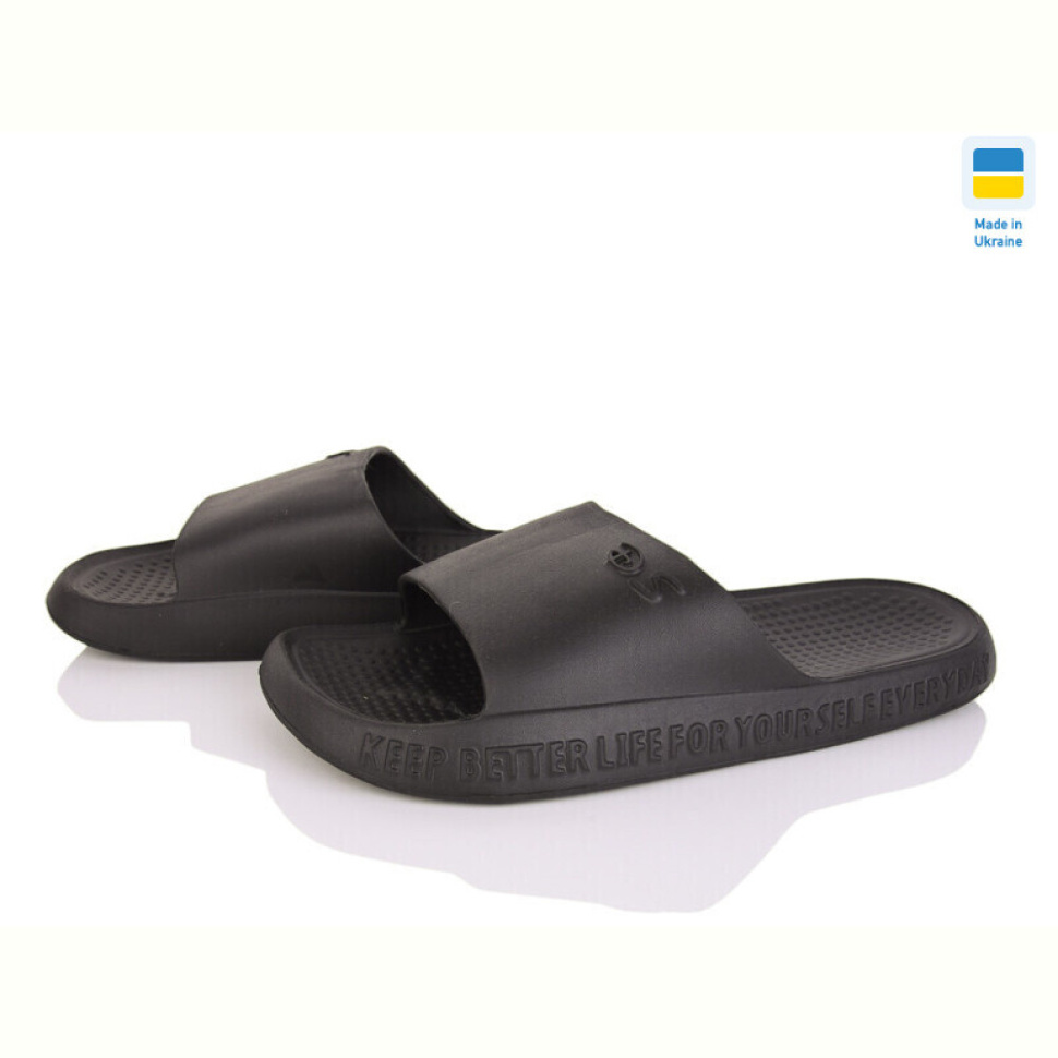 Шлепки Vladimir DS П34 чорний