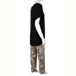 Пижама Boni-Shop 15603 black-beige