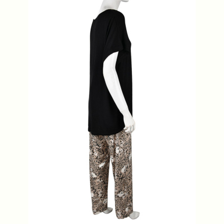 Пижама Boni-Shop 15603 black-beige