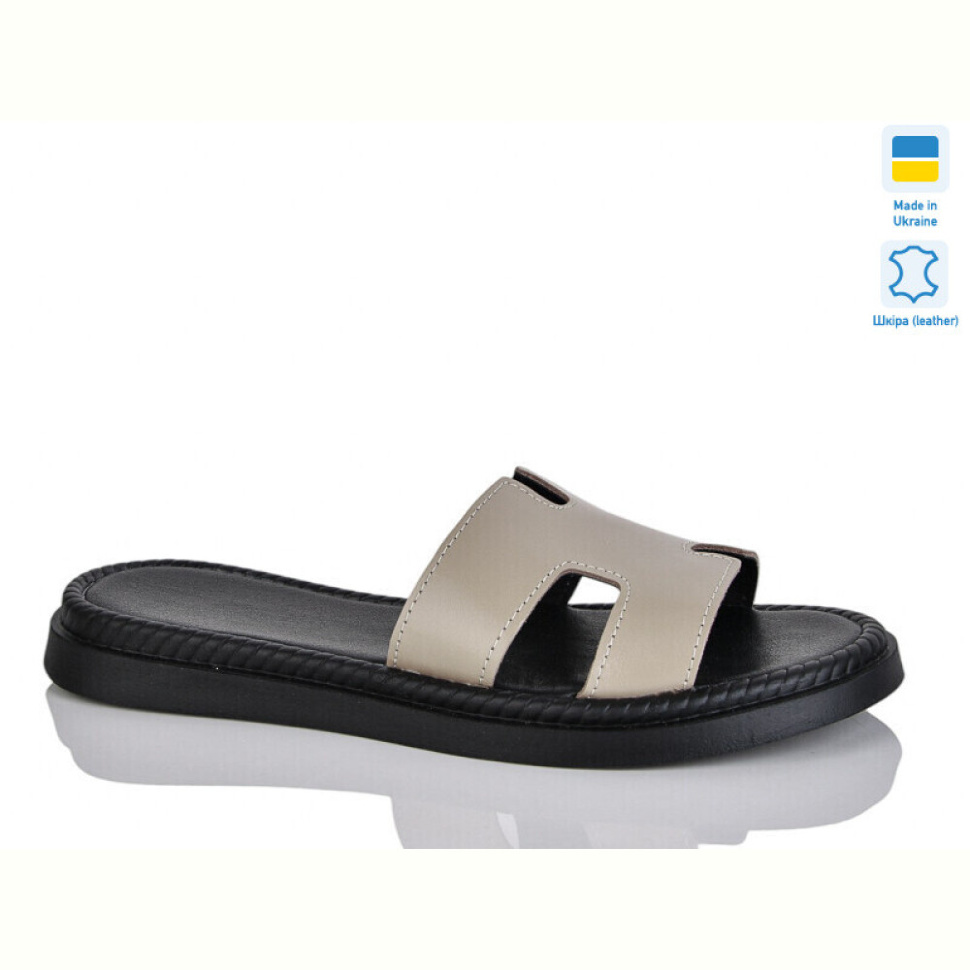 Шлепки Sali 501-1 кап.к. чор.під.