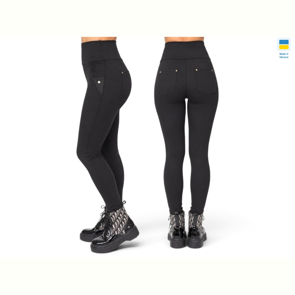 Лосины Sport style 50384 чорний