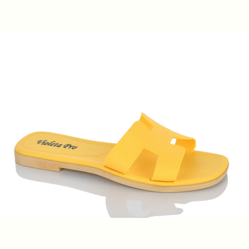 Шлепки Violeta 8-503 yellow