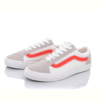 Кеды Violeta S4(A801) white-red