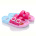 Шлепки Violeta 12695 pink-l.pink