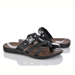 Шлепки Makers Shoes 0316 чорний