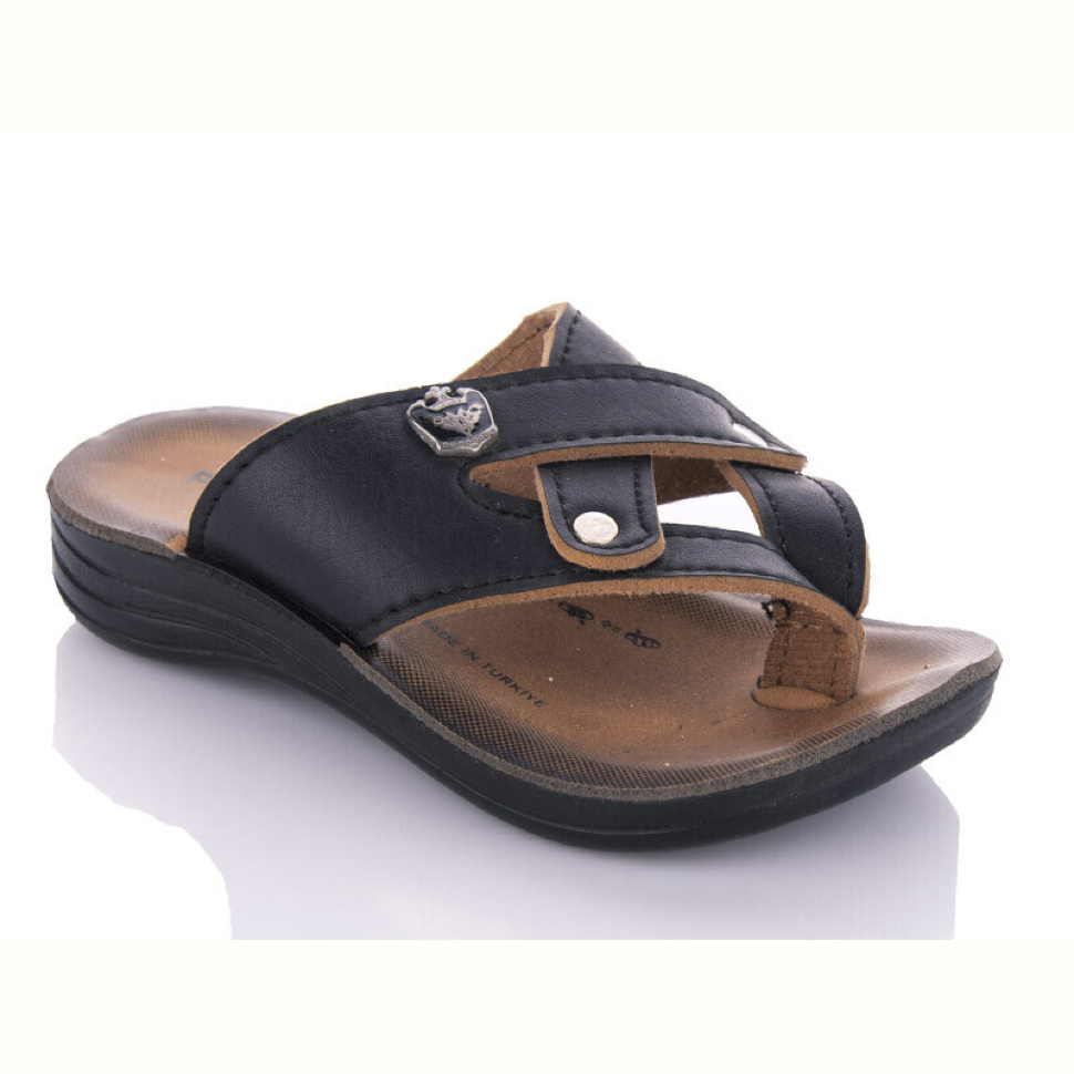Шлепки DeMur K26-Polomax V black (25-30)