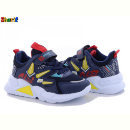Кроссовки Sharif 049 blue-yellow (26-30)