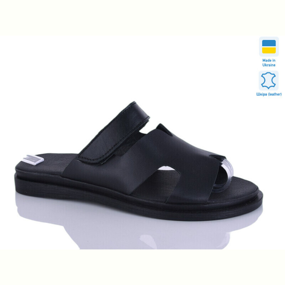 Шлепки Sali 55 чорний к.