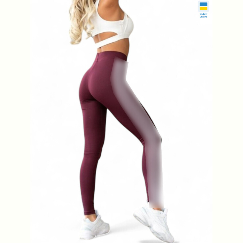 Лосины Sport style 50253 бордо Лосины Sport style 50253 бордо
