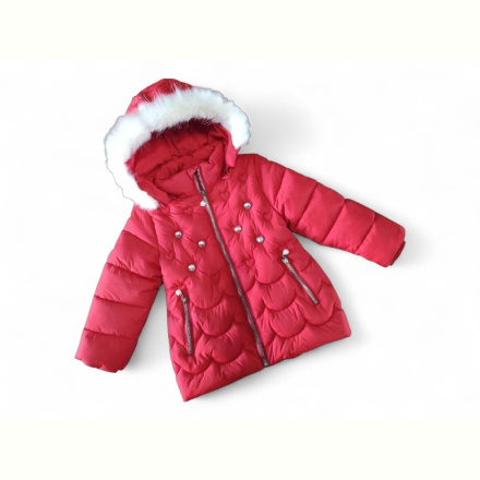 Куртка Kids-modnik K519 червоний єврозима