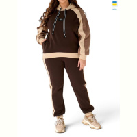 Спортивный костюм Alisa Brand 972 seven коричневий