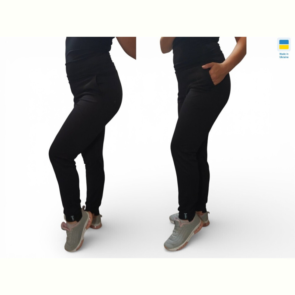 Спортивные брюки Sport style 10030 чорний