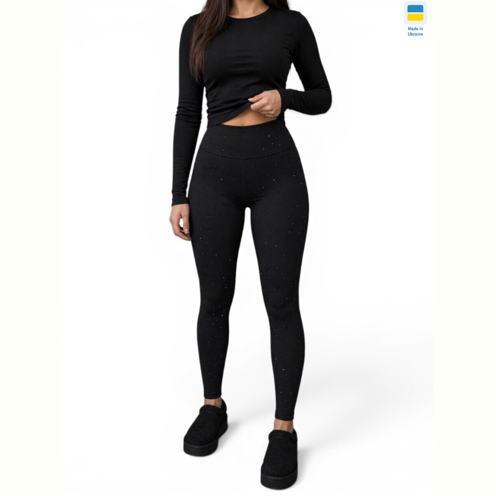 Лосины Sport style 5368 чорний Лосины Sport style 5368 чорний