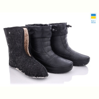 Сапоги из пены Vladimir DS Укр ГП05 піна чорний чулком