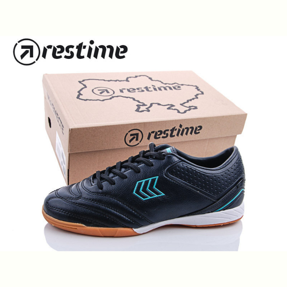 Футбольная обувь Restime DWB19703 black-cyan