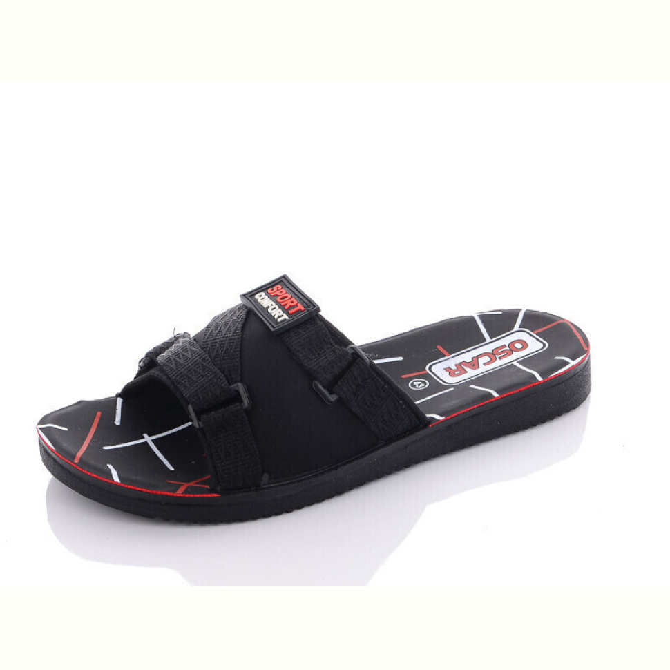 Шлепки Oscar S35 red