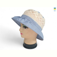 Шляпа Mabi 0094 блакитний