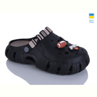 Кроксы DeMur 6770 чорний