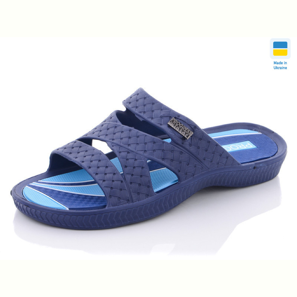 Шлепки Progress Прогресс М229 синие