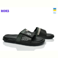 Шлепки Roks 704 чорний