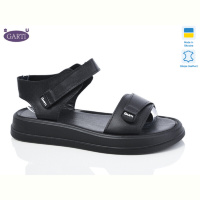 Босоножки Garti 0136 чорна шкіра
