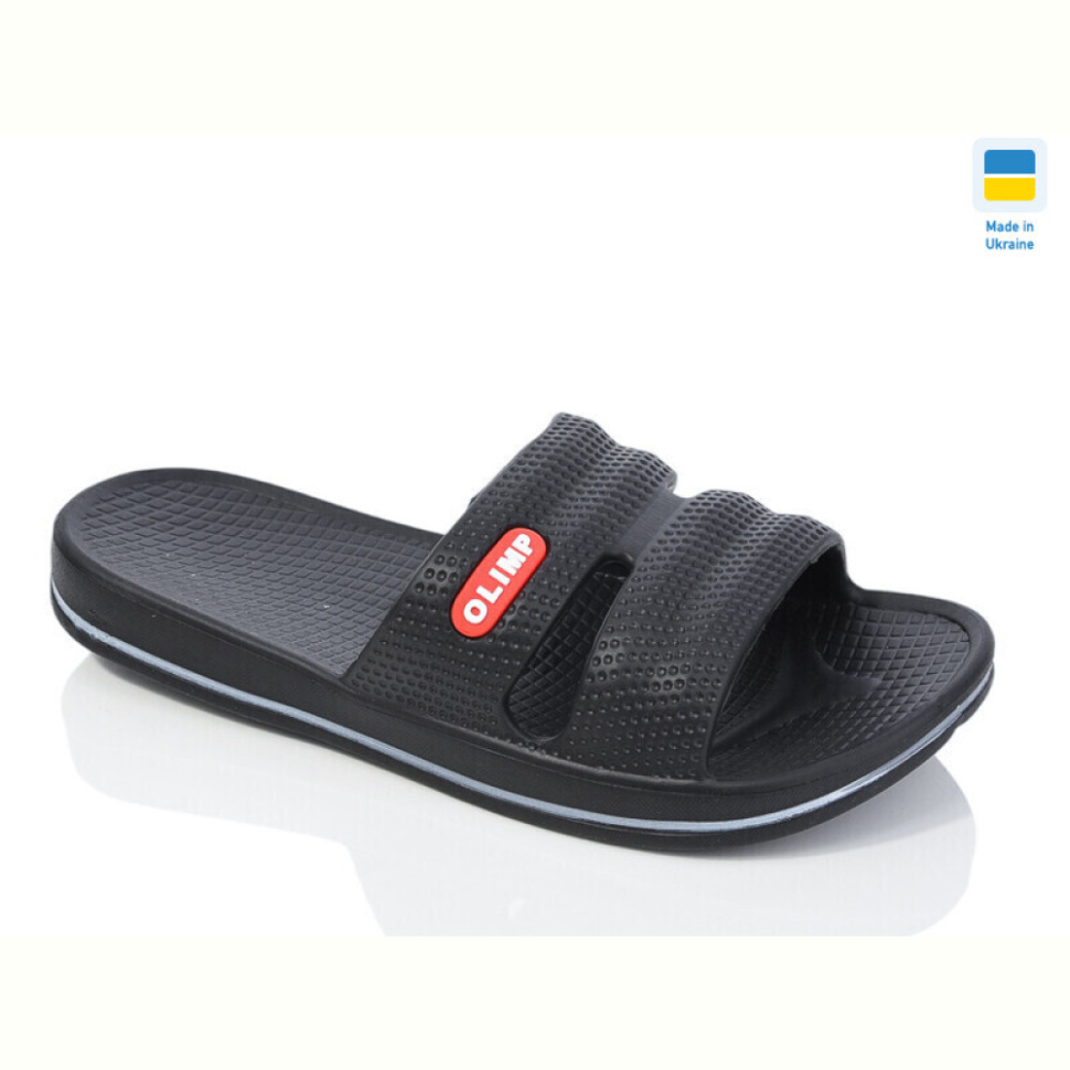 Шлепки Lot Shoes N405 чорний