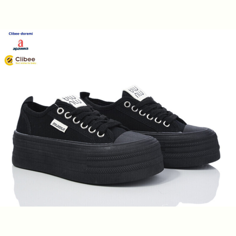 Кеды Clibee-Doremi BD1-1 black