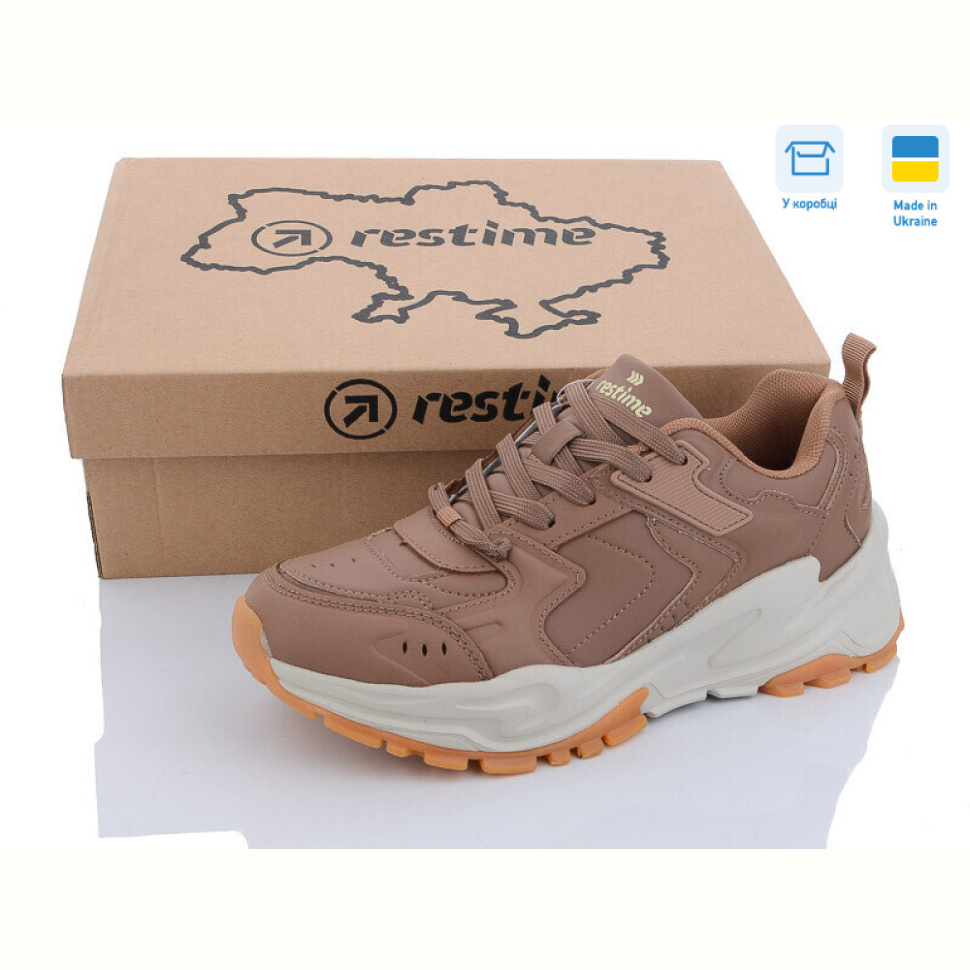 Кроссовки Restime YW023208 camel Кроссовки Restime YW023208 camel