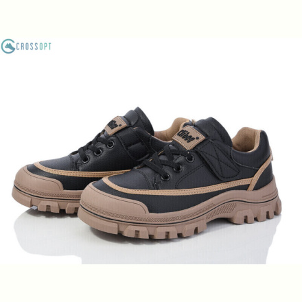 Кроссовки CROSSOPT LC101 black-khaki