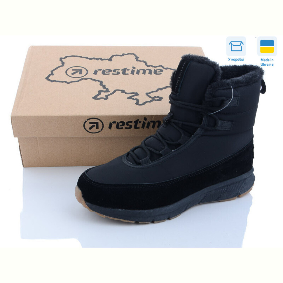Ботинки Restime TWZ23236 black