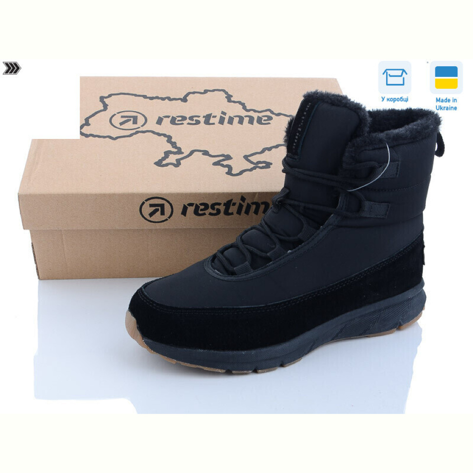 Ботинки Restime TWZ23236 black
