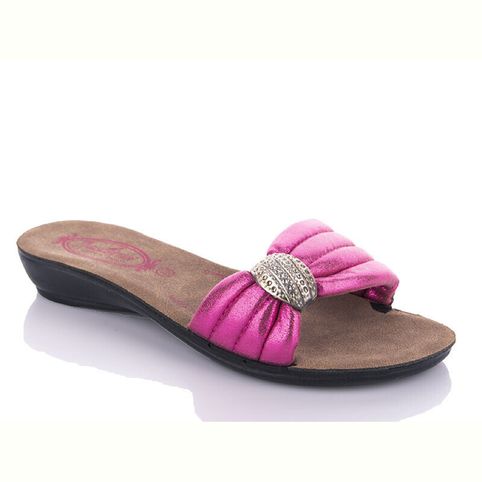 Шлепки DeMur W26-7152 fuchsia