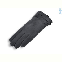 Перчатки Королева G3-03Ж шкіра вовна grey
