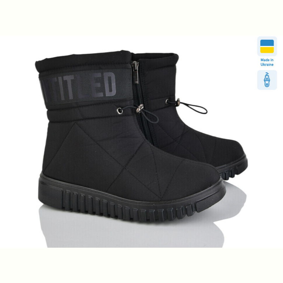 Дутики Paolla 4414 чорний
