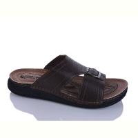 Шлепки Oscar 01-36 корич.к.