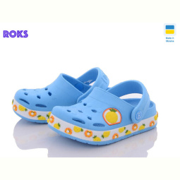 Кроксы Roks 330-1 голубой ананас
