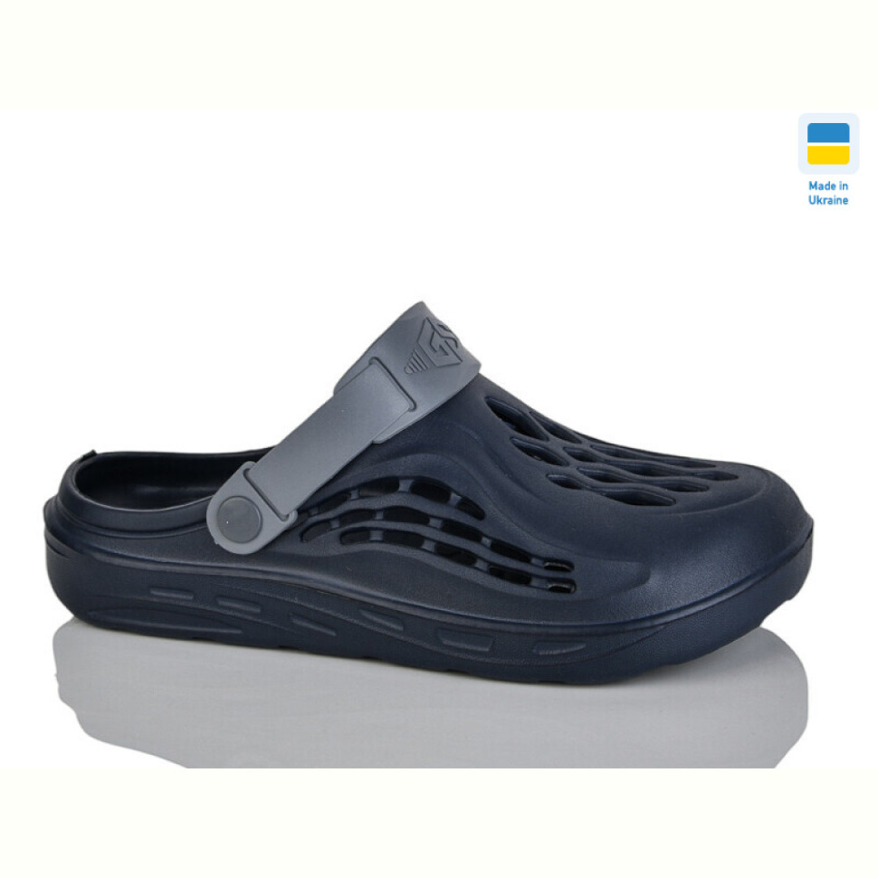 Кроксы Lot Shoes 129 синьо-сірий