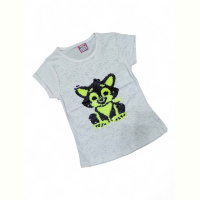 Футболка Kids-modnik 3202 кіт молочний