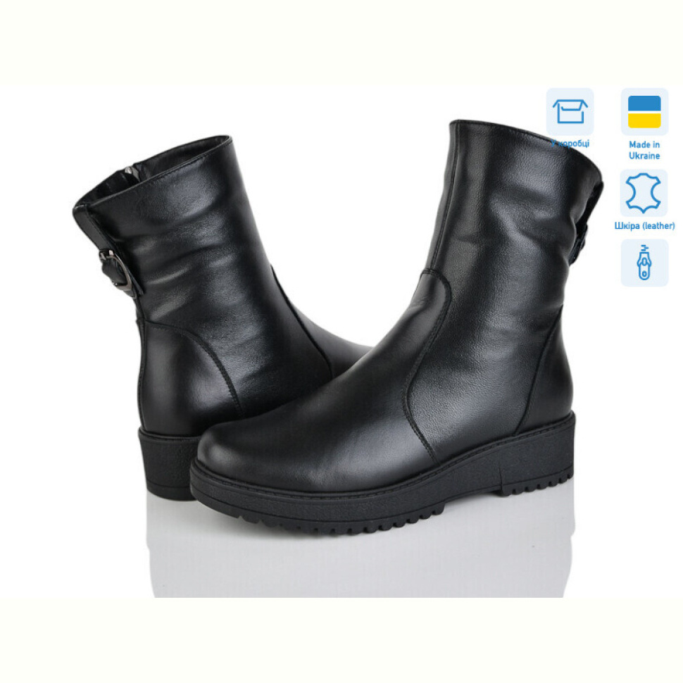 Ботинки Mona Lisa 47 чорний к.