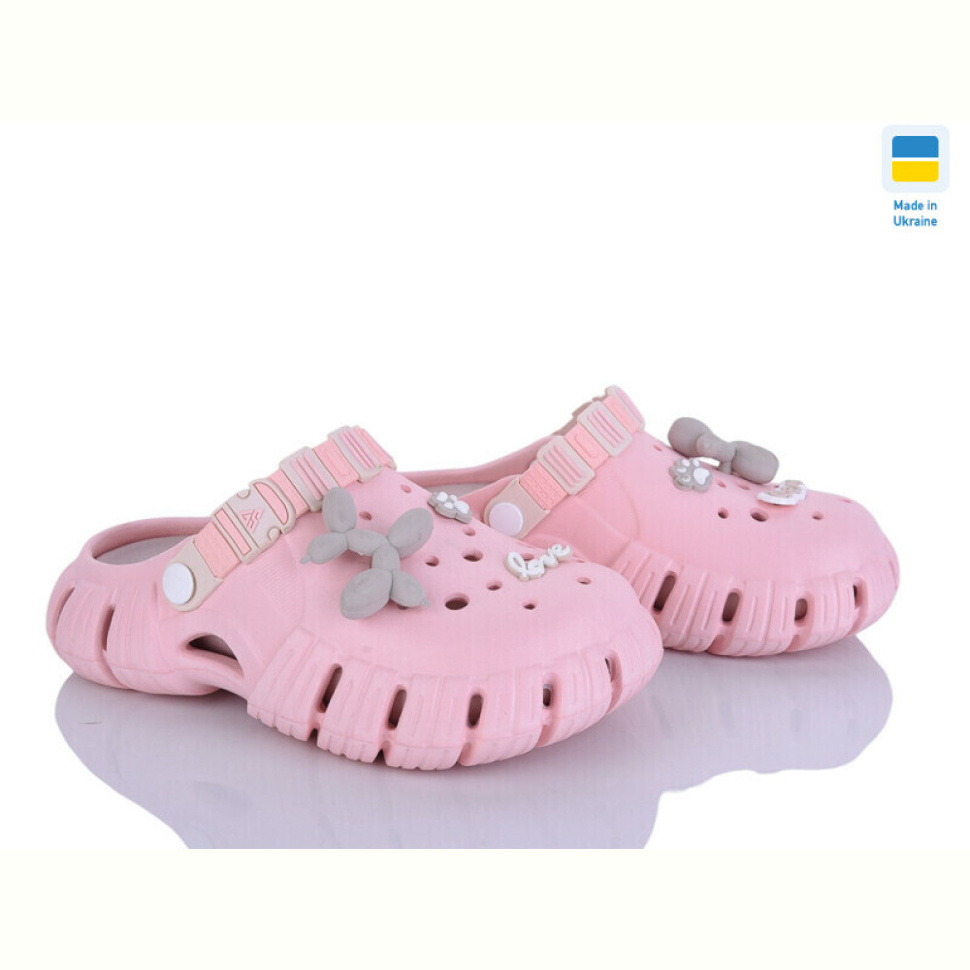 Кроксы Inblue DS77 рожевий