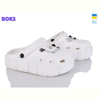 Кроксы Roks 152-9015 білий