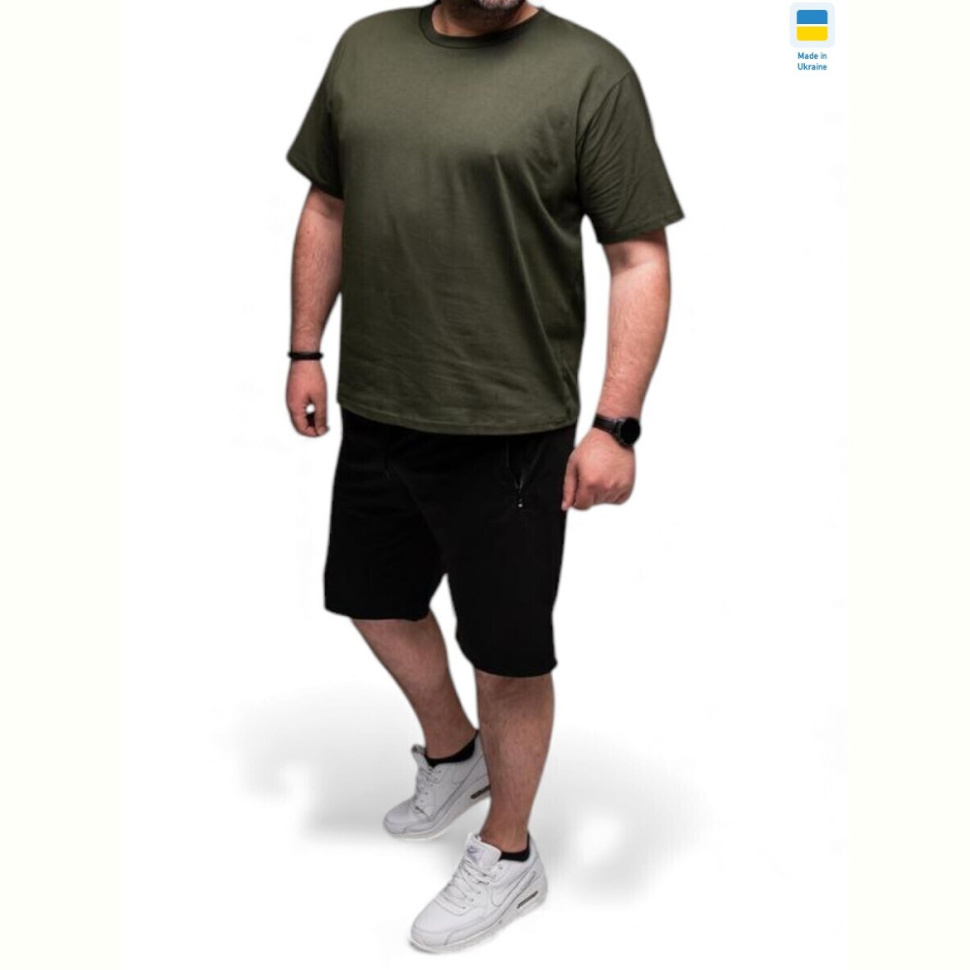 Футболка Sport style 8 хакі Футболка Sport style 8 хакі