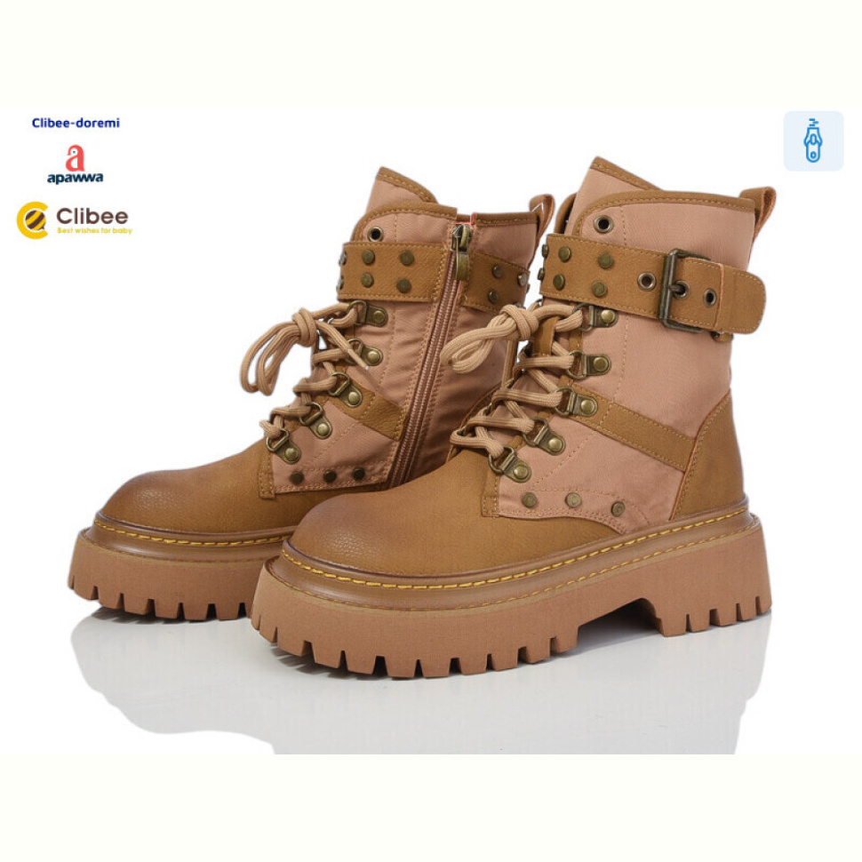 Ботинки Clibee-Doremi A2387 brown