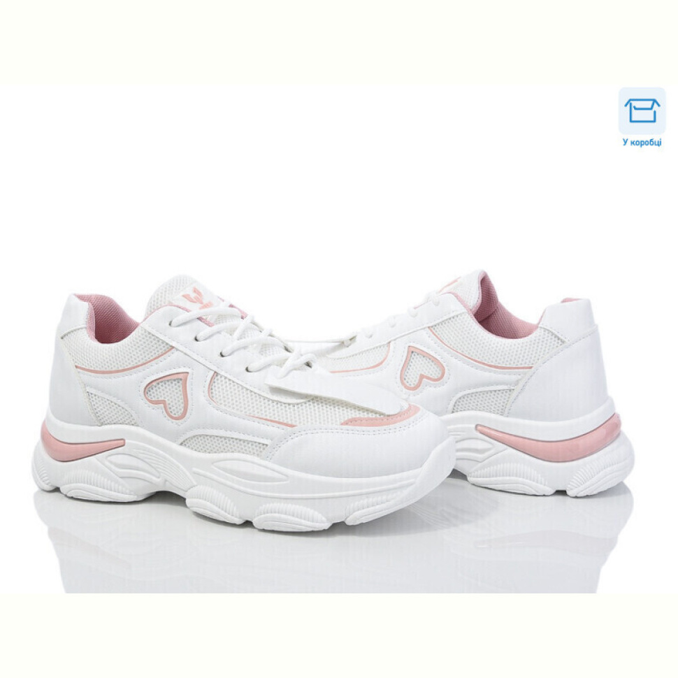 Кроссовки Синдикат взуття M5 white-pink